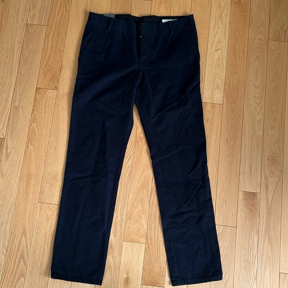 BNWT Allsaints navy volt chino pants - Picture 1 of 3